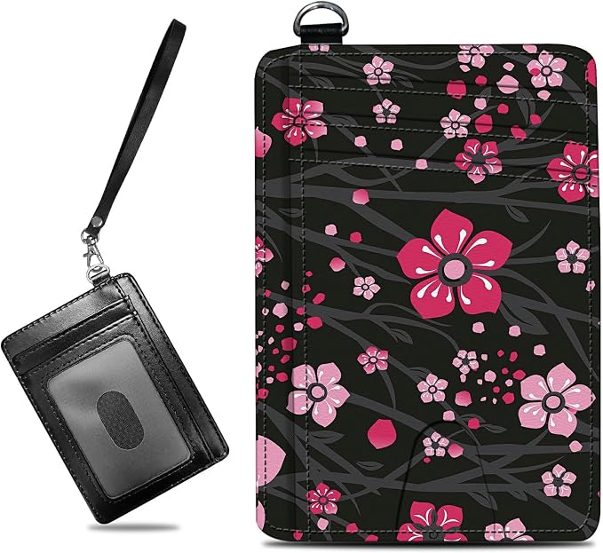 BWEGRHE Small Travel Wallets, RFID Blocking PU Leather Credit Card Holder by BWEGRHE
