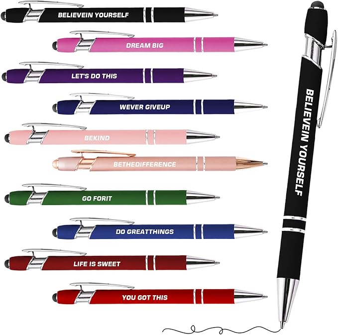 CRME Best Inspirational Pen Motivate Oneself Fun Office Supplies Fancy Gift Pen - Image 2