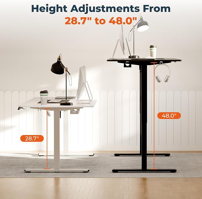 FitStand Adjustable Stand Up Desk, Large 71x31 Inches Height Adjustable - Image 4