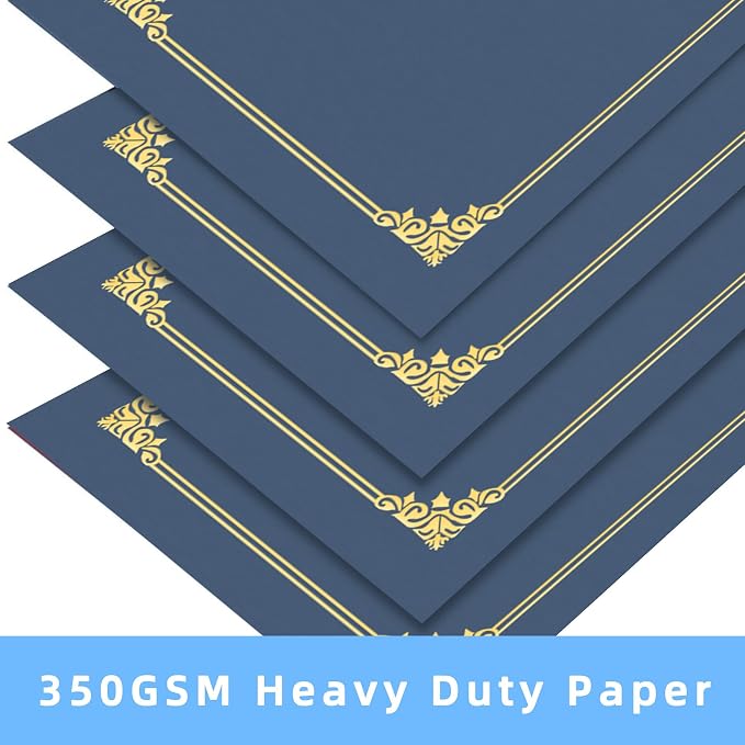 HAUTOCO 30 Pack Certificate Holders, Document Award Covers Certificate Folders - Image 4