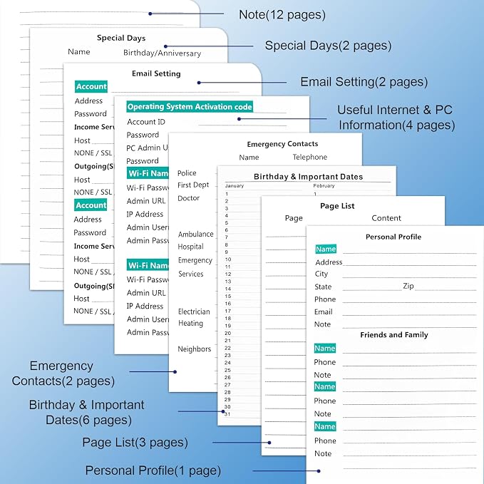 BLESWIN Address Book – Telephone and Address Book - Image 4