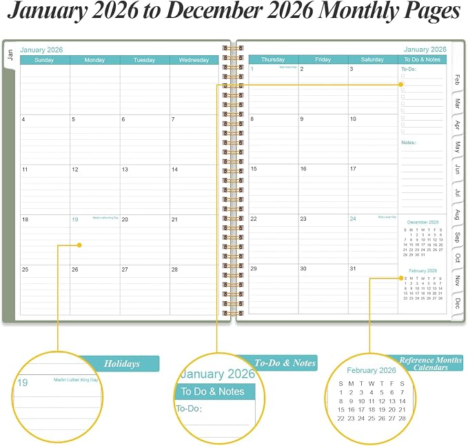 2026 Planner - Planner 2026 from January 2026 to December 2026 - Image 4