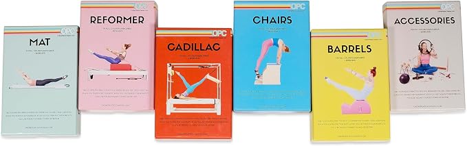 OnlinePilatesClasses Pilates Accessories Flashcards, 79 All-Levels Illustrated - Image 7