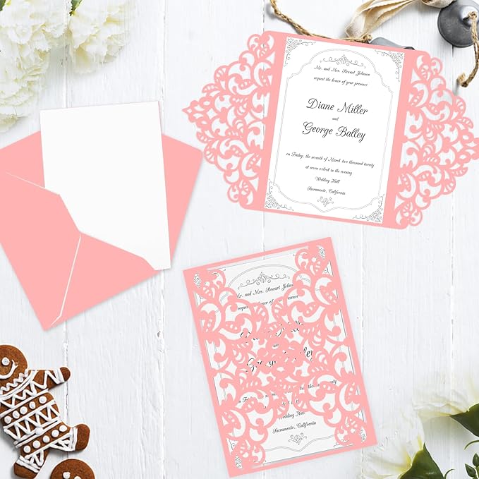100 Sheets Pink Cardstock 8.5 x 11 65lb Paper, Goefun Pink Card Stock Printer - Image 5