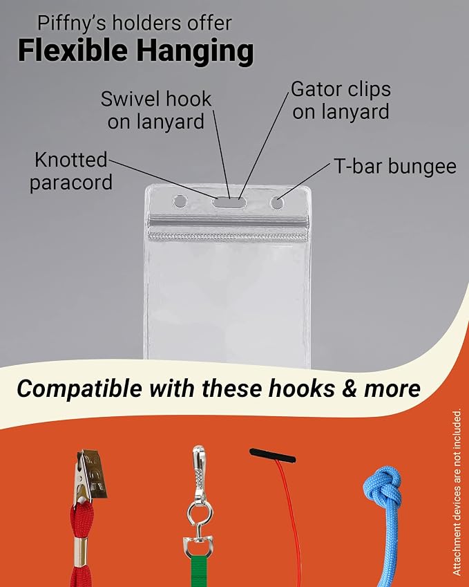Clear ID Holder for Lanyard - Image 6