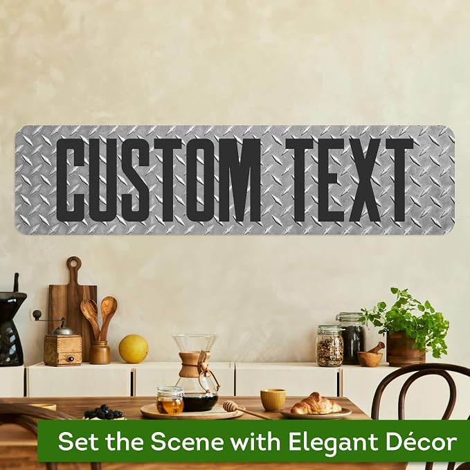 Custom Sign, Custom Street Sign, 11 Font Colors, 13 Font Styles, 4 Hole Options - Image 4