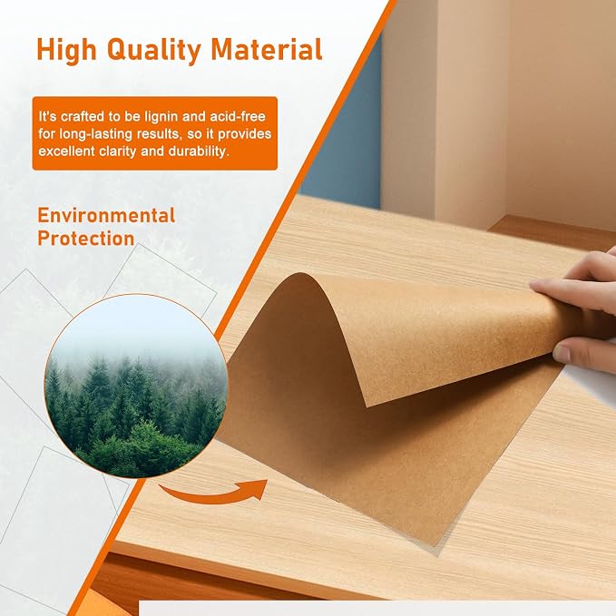 Guakicae 60 Sheets Brown Cardstock 4 x 6 Thick Paper, 300gsm/110lb Heavyweight - Image 4