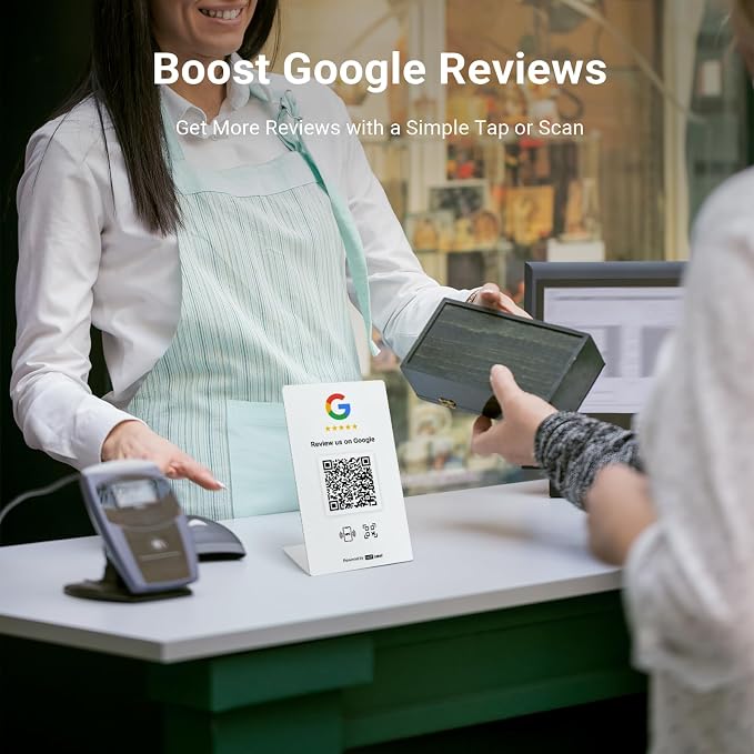 HotLabel Review Stand 1-Pack + Bonus Review Tap Card 1-Pack + - Image 4