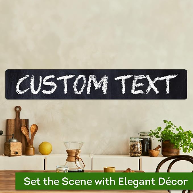 Custom Sign, Custom Street Sign, 11 Font Colors, 13 Font Styles, 4 Hole Options - Image 4