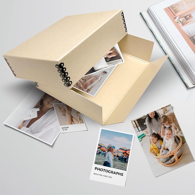 Lineco Museum Archival Storage Box, 8.75x10.75x3 in. Drop Front Design. - Image 8