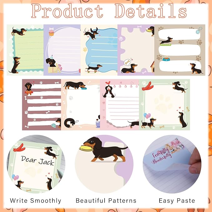 Lovarywow Dachshund Sticky Notes Gifts - Image 3
