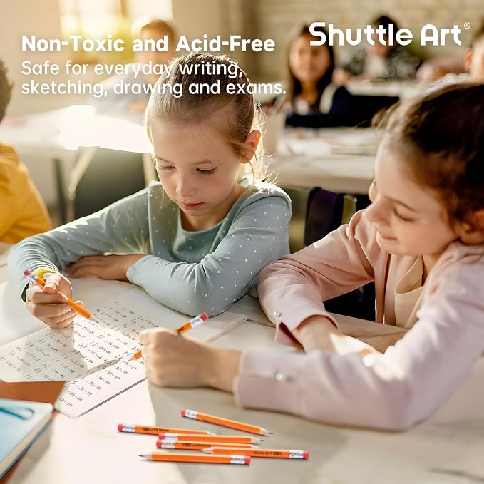 Shuttle Art 108 Pack Golf Pencils - Image 5