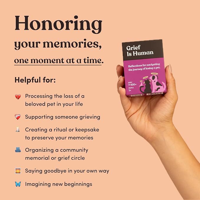Grief is Human | Family & Friends Conversation Cards - Image 4