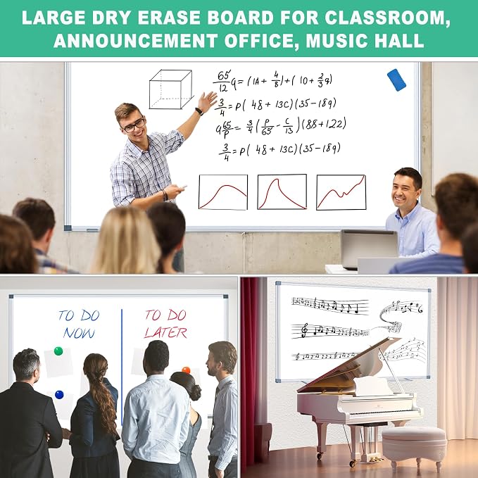 H-Qprobd Whiteboard Dry Erase White Board - Image 7