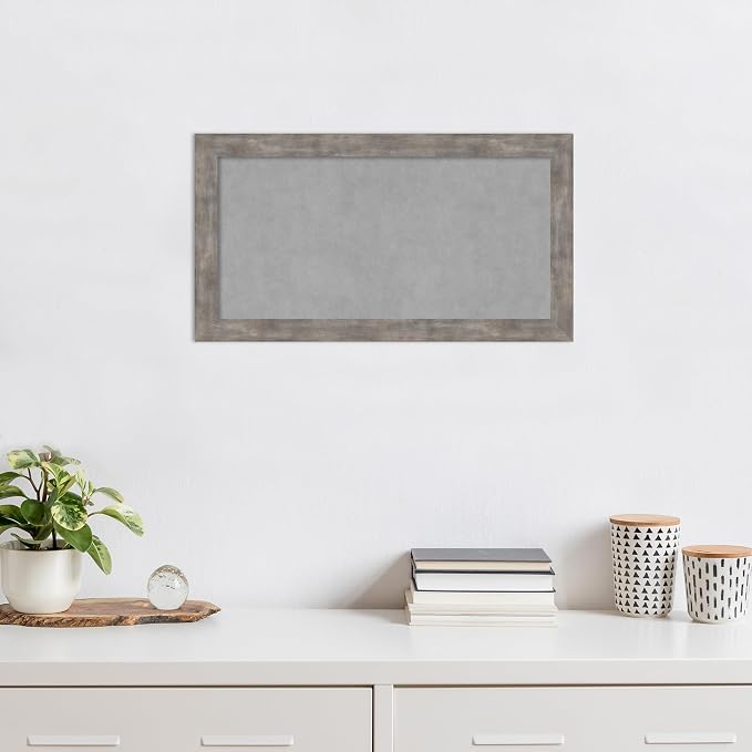 Amanti Art Silver Framed Magnetic Board 15x27 Small Vision Board - Image 5