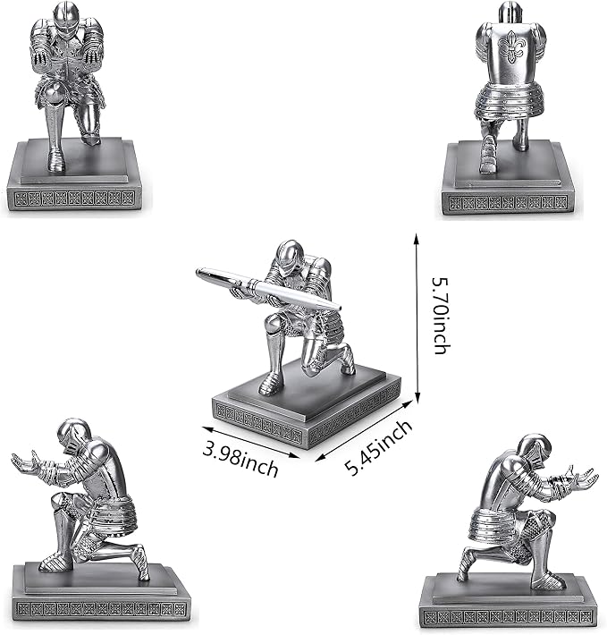 HDMbigmi Knight Pen Holder Pen Stand Desk Organizers and Accessories Resin - Image 7