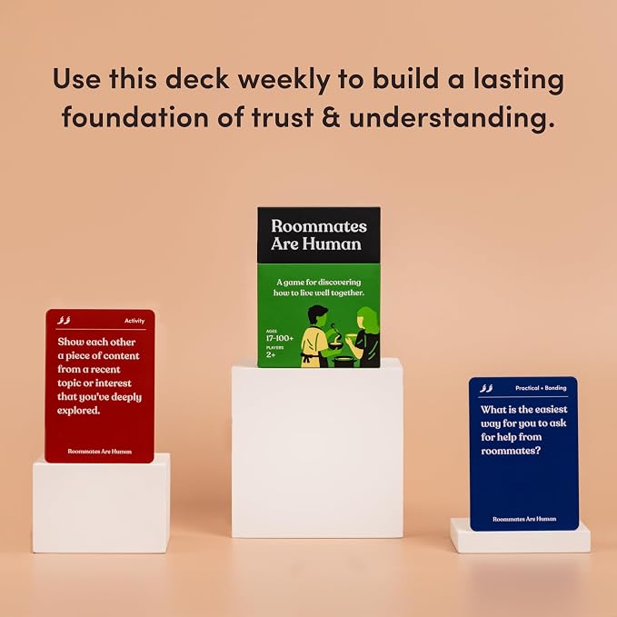 Roommates are Human | 140 Conversation Cards to Help You Get to Know Your - Image 8