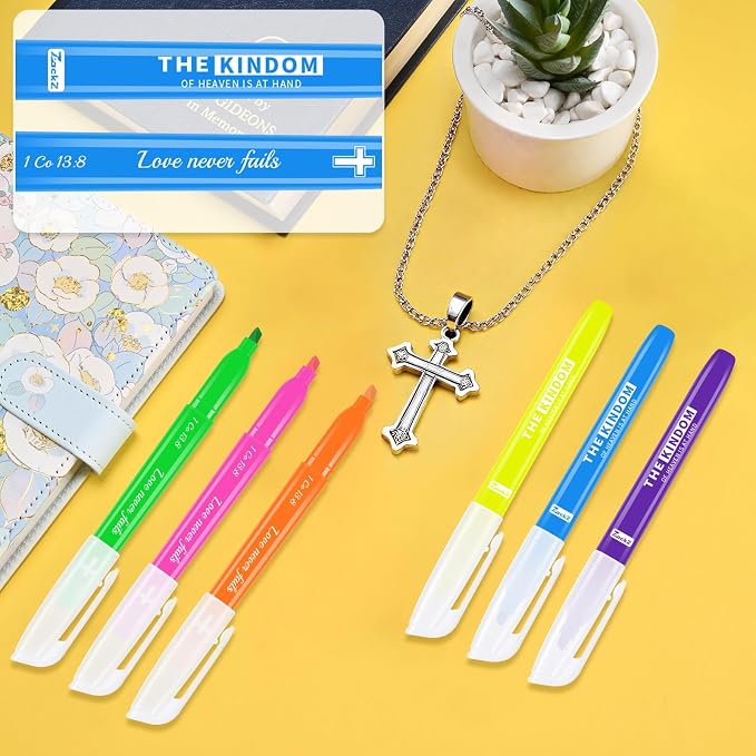 ZackZ Bible Highlighters Assorted Colors - Image 6