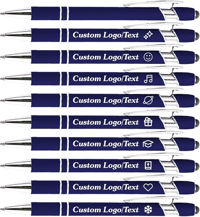 CRME Ballpoint Pen 2-in-1 Stylus Bulk Custom Pens Personalized Engraved Metal by Unknown