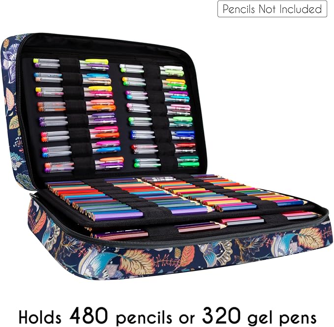 YOUSHARES Big Capacity Colored Pencil Case - Image 7