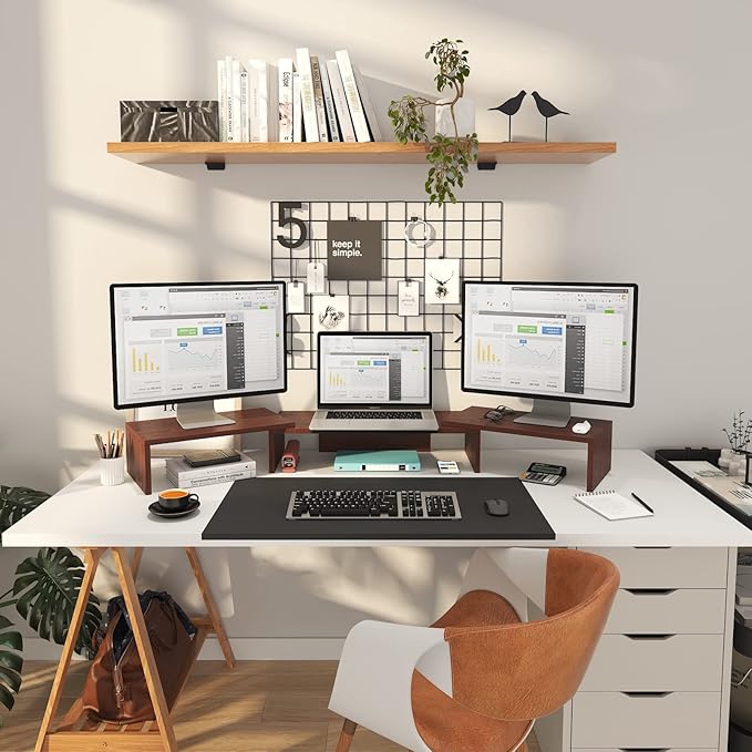 WESTREE Triple Monitor Stand Riser - Image 2