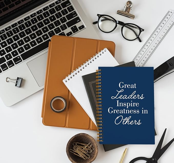 OXW Navy Blue Meeting Notebooks - Image 5