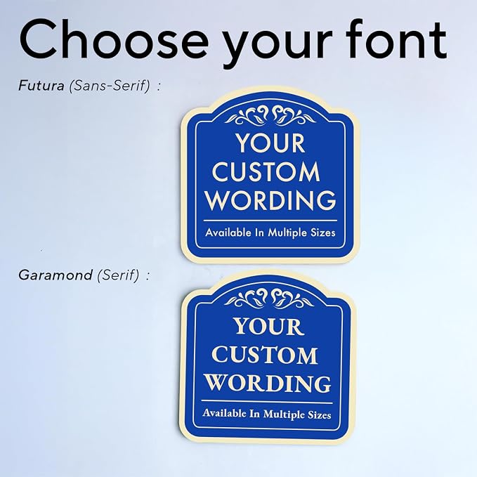 Custom Decorative Outdoor Metal Sign - Image 9