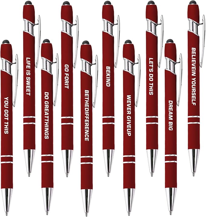 CRME Best Inspirational Pen Motivate Oneself Fun Office Supplies Fancy Gift Pen by Unknown