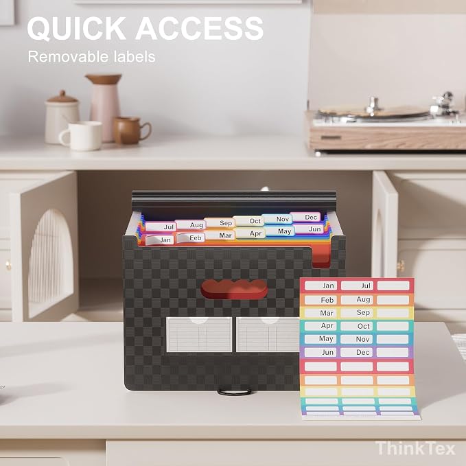 ThinkTex Accordion File Organizer, 12 - Image 3