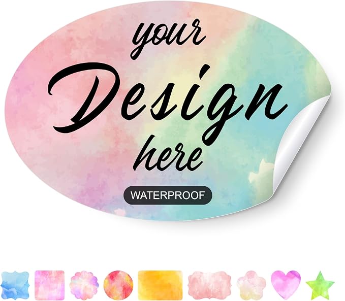Custom Stickers Personalized Labels by AHEADGOODS