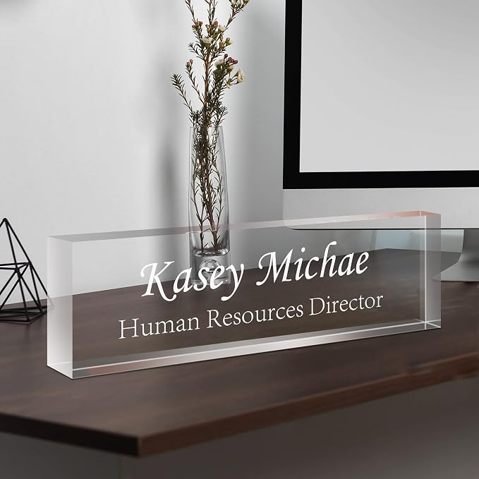 SalaGraphics Custom Engraved Acrylic Name Plates - Image 3