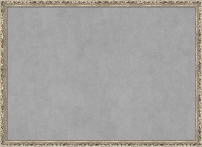 Amanti Art Silver Framed Magnetic Board 22x30 Medium Vision Board by AmantiArt