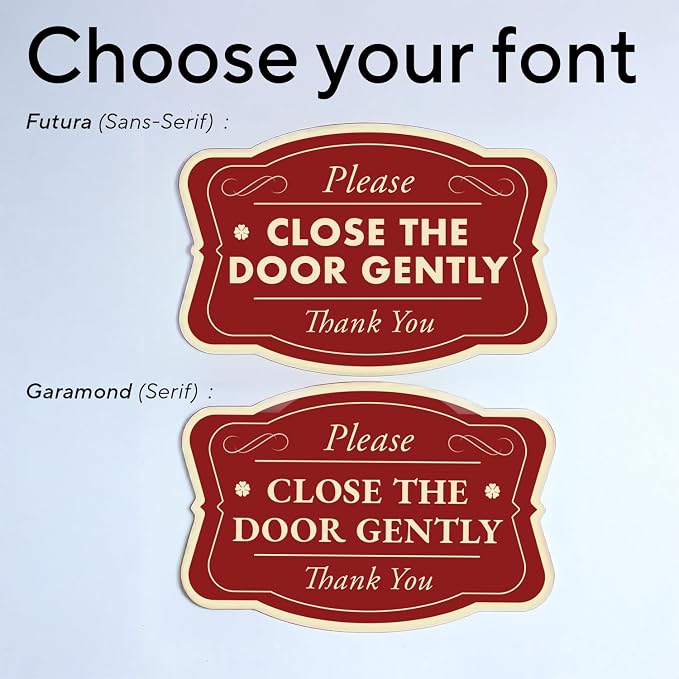 Custom Decorative Outdoor Metal Signs, Personalized Aluminum Sign - Image 9