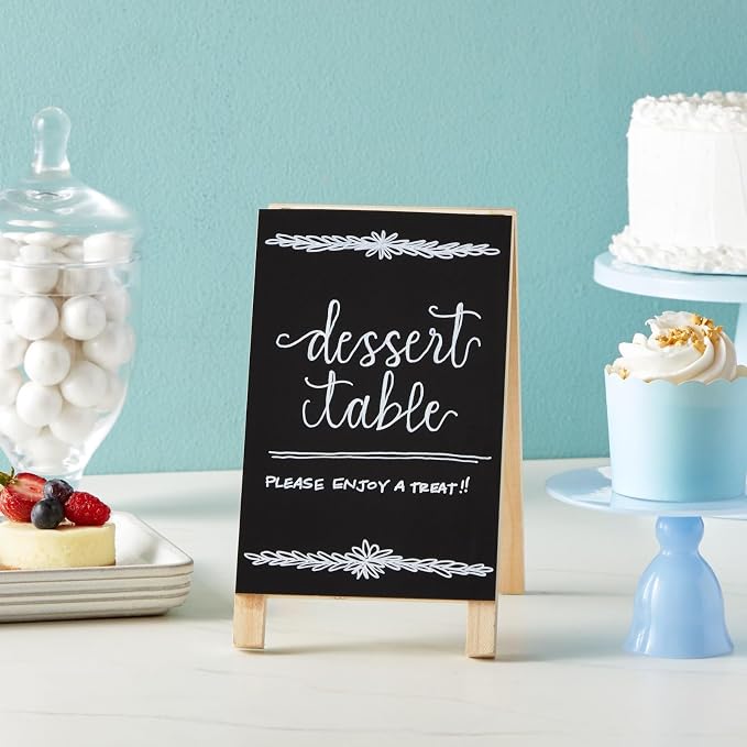Juvale Mini Chalkboard Easel Signs - Image 4