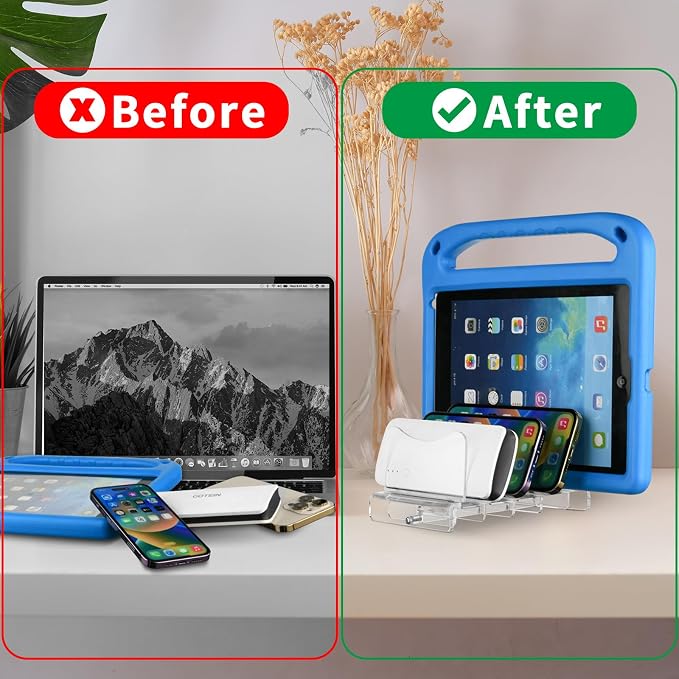 CaSZLUTION Acrylic Multi Device Organizer Stand Base - Image 2