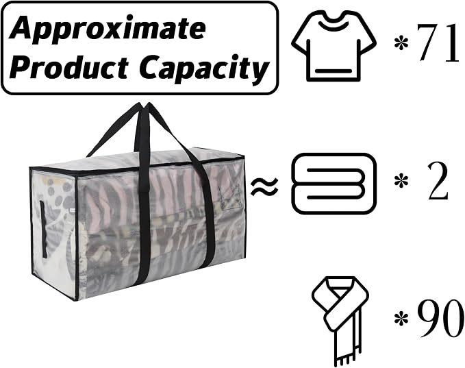 Heavy Duty 93L Stackable Plastic Storage Bins - Image 5