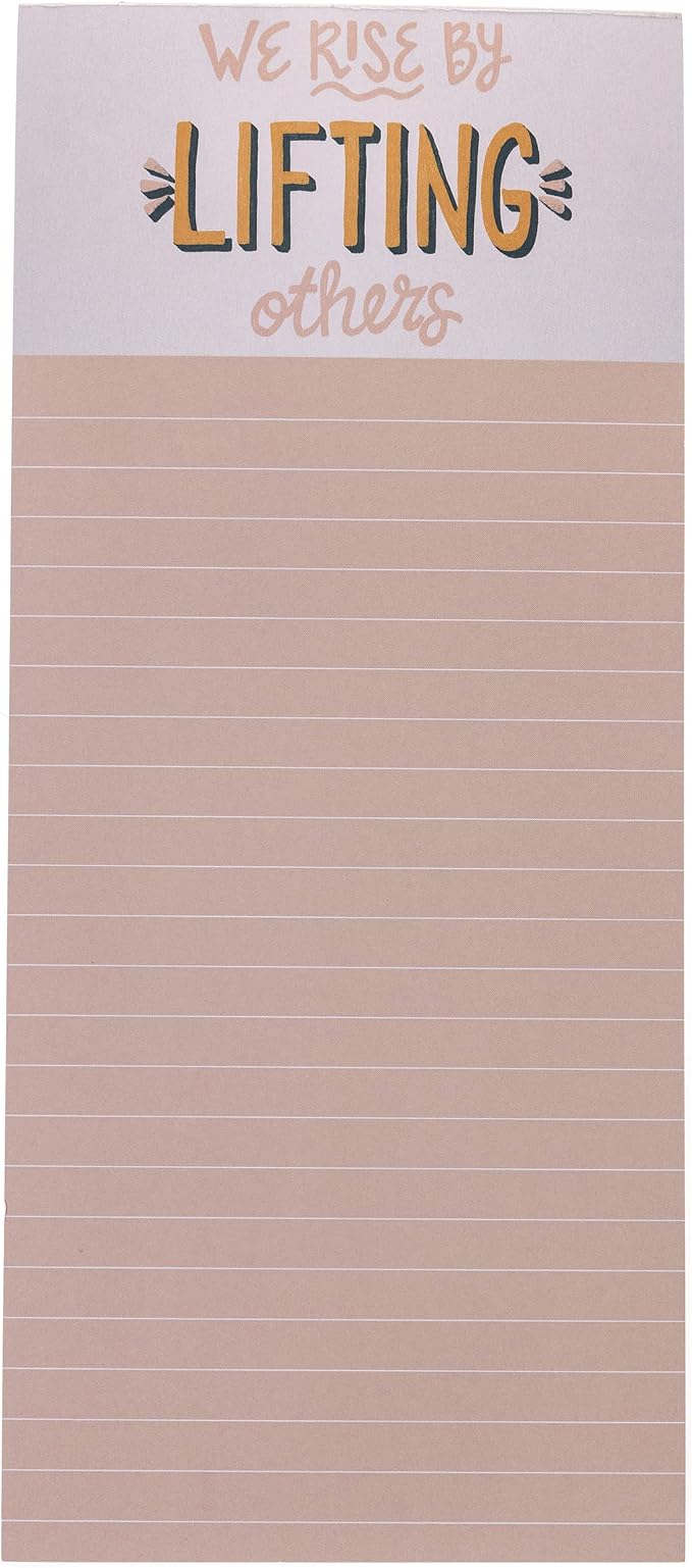 Graphique “We Rise” Magnetic Notepad | 100 Tear-Away Sheets | Grocery, To-Do by GraphiquedeFrance