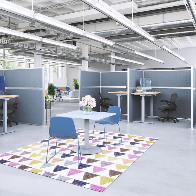 Versare Hush Panel Cubicle Kit | Workstation Partition Walls | Sound Dampening - Image 6