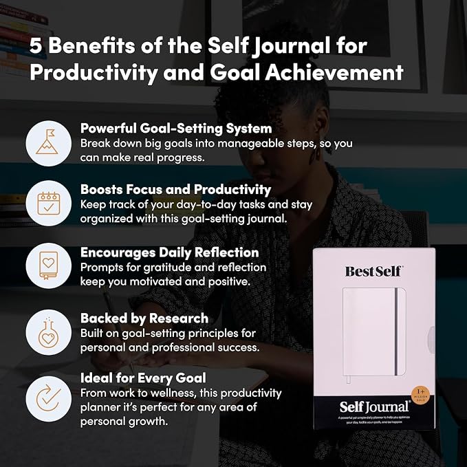 BestSelf 13-Week Self Journal & Goal Planner – Undated Daily ADHD-Friendly - Image 2