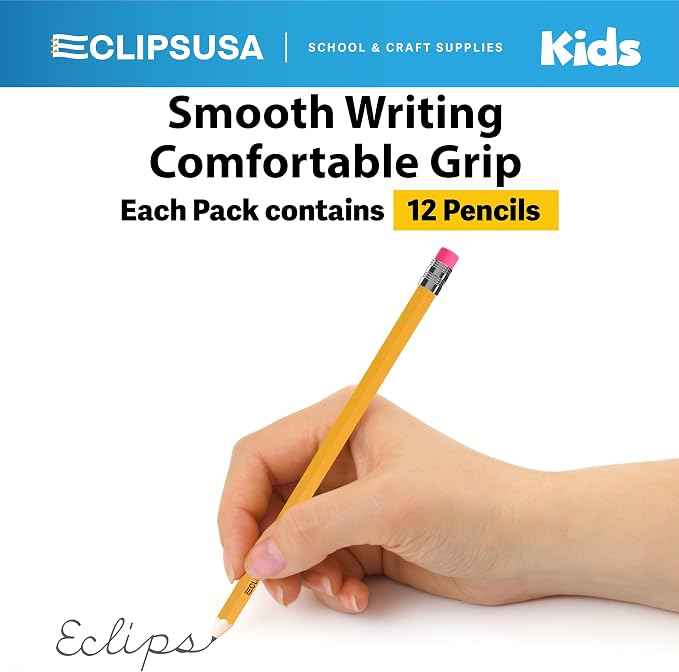 Pencils Bulk, Pencils #2, Number 2 Pencils, Pre-Sharpened Pencil Bulk, School