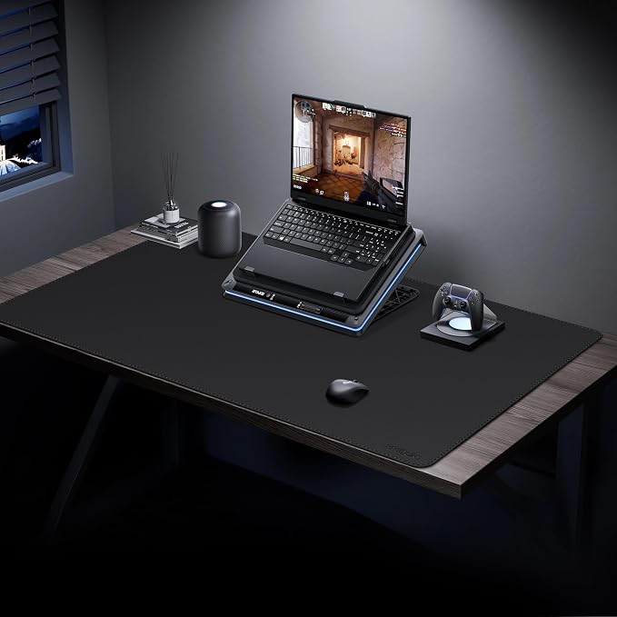 Mydours 43" x 24" Extra Large Desk Pad XXL, Desk Protector Mat - Image 3