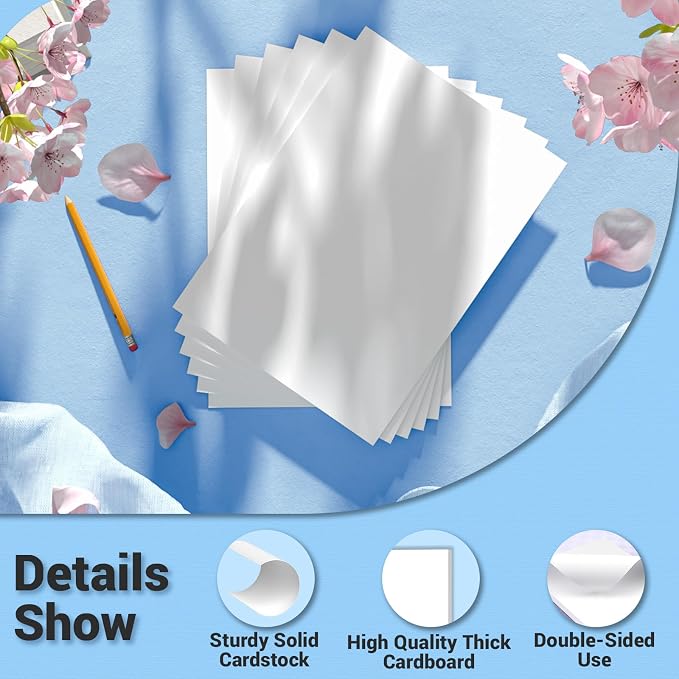 Cardstock 5x7, 110 Sheets Card Stock, Heavy Card stock, Cardstock Paper - Image 3