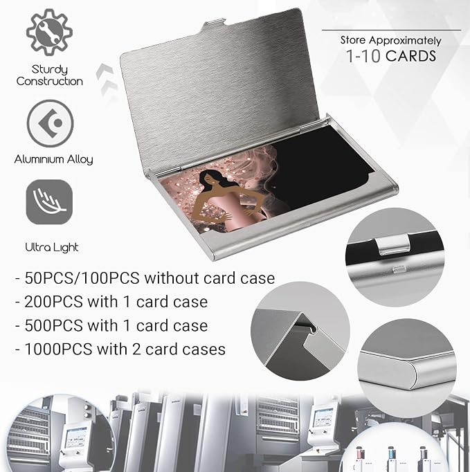 Custom Business Cards Double-Sided Personalized Stationery | Professional - Image 4