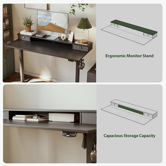 Agilestic 48 x 24 Inches Electric Standing Desk - Image 5