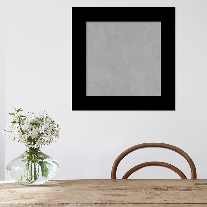 Amanti Art Black Framed Magnetic Board 21x21 Small Vision Board - Image 5