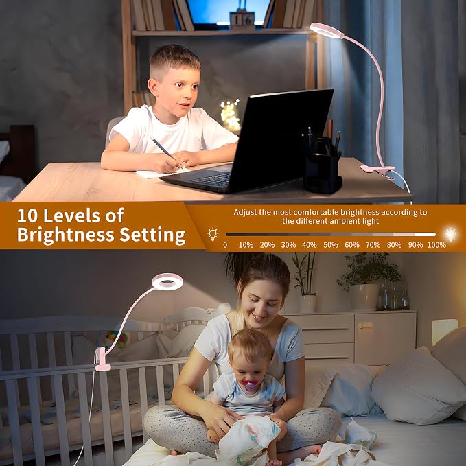 iZELL Desk Lamp, LED Reading Light - Image 3