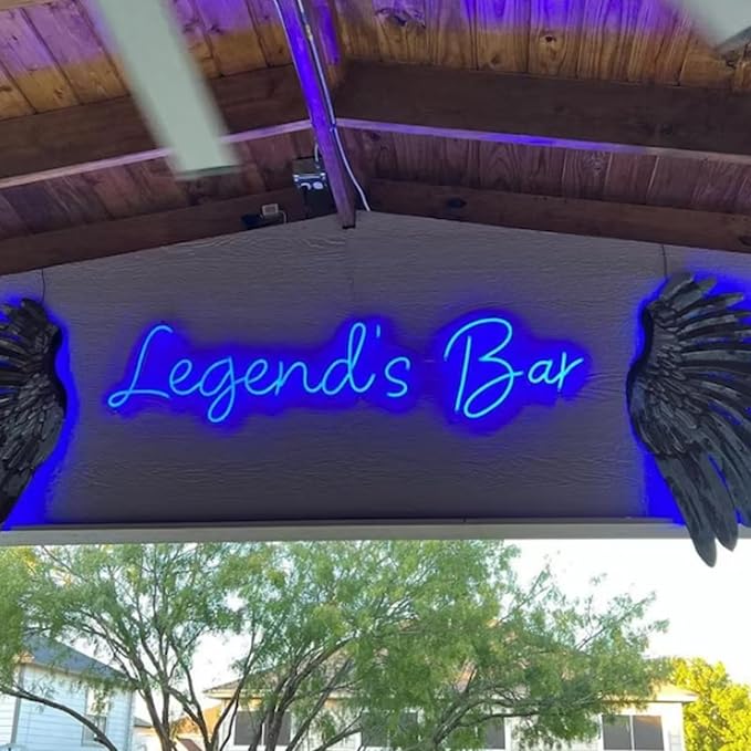 Custom Neon Sign Wedding Last Name, Plug/Battery Operated Neon Lights - Image 3