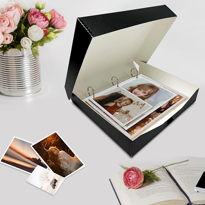 Lineco Archival Oversized 3-Ring Album Box - Image 6