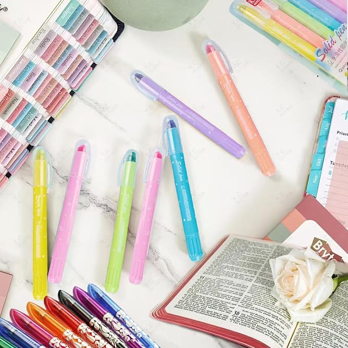 ZAYSWDNS 23 Pcs Bible Journaling Kit, No Bleed, set 6 GelHighlighters 8 - Image 9
