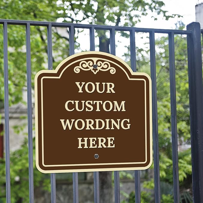 Custom Decorative Sign, Personalized Metal Sign - Image 4